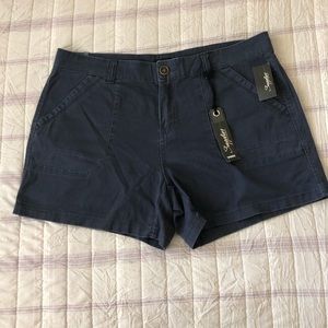 Supplies Navy Vintage Shorts Size 16 NWT